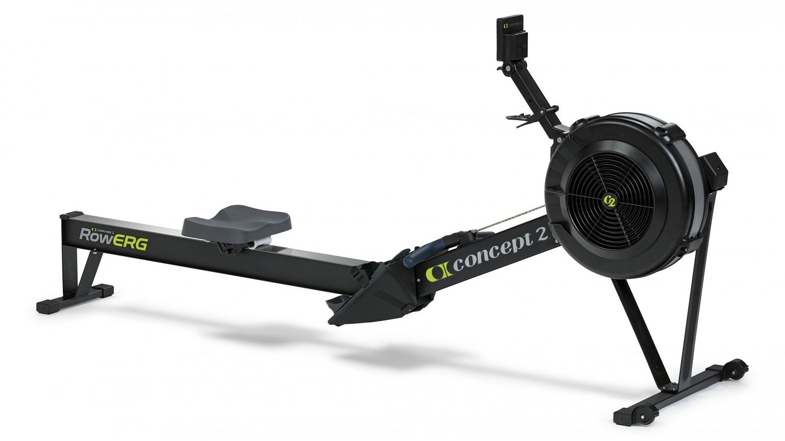 Concept2 RowErg rowing machine on a white background