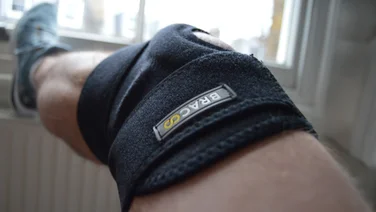 Testing a knee support brace