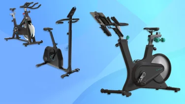 A selection of exercise bikes
