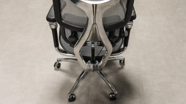 A close up of the Sihoo Doro S300's back