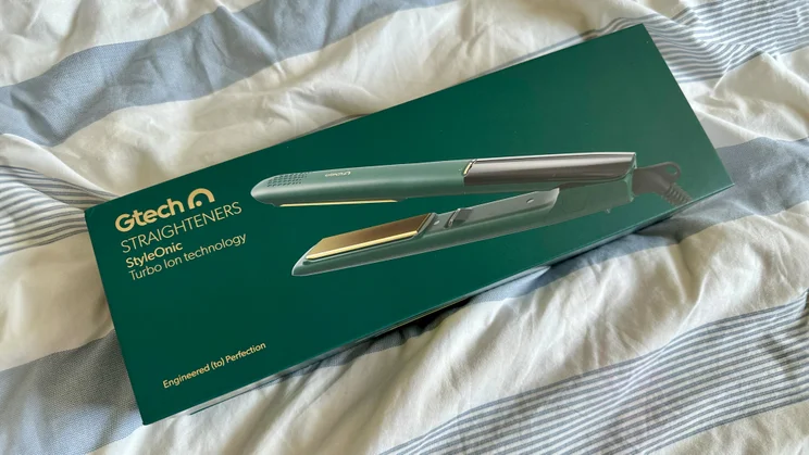 Gtech StyleOnic Straighteners review in box