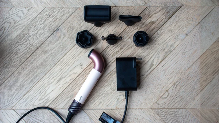 Dyson Supersonic r hairdryer and accessories